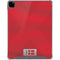 Denmark Soccer Flag iPad Pro 12.9in (2020) Clear Case